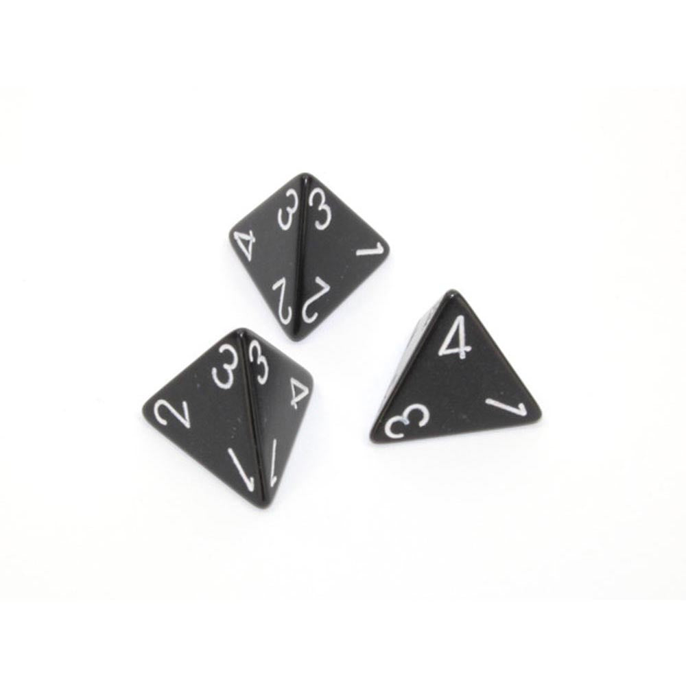 Chessex Opaque D4 Polyédrique Dice