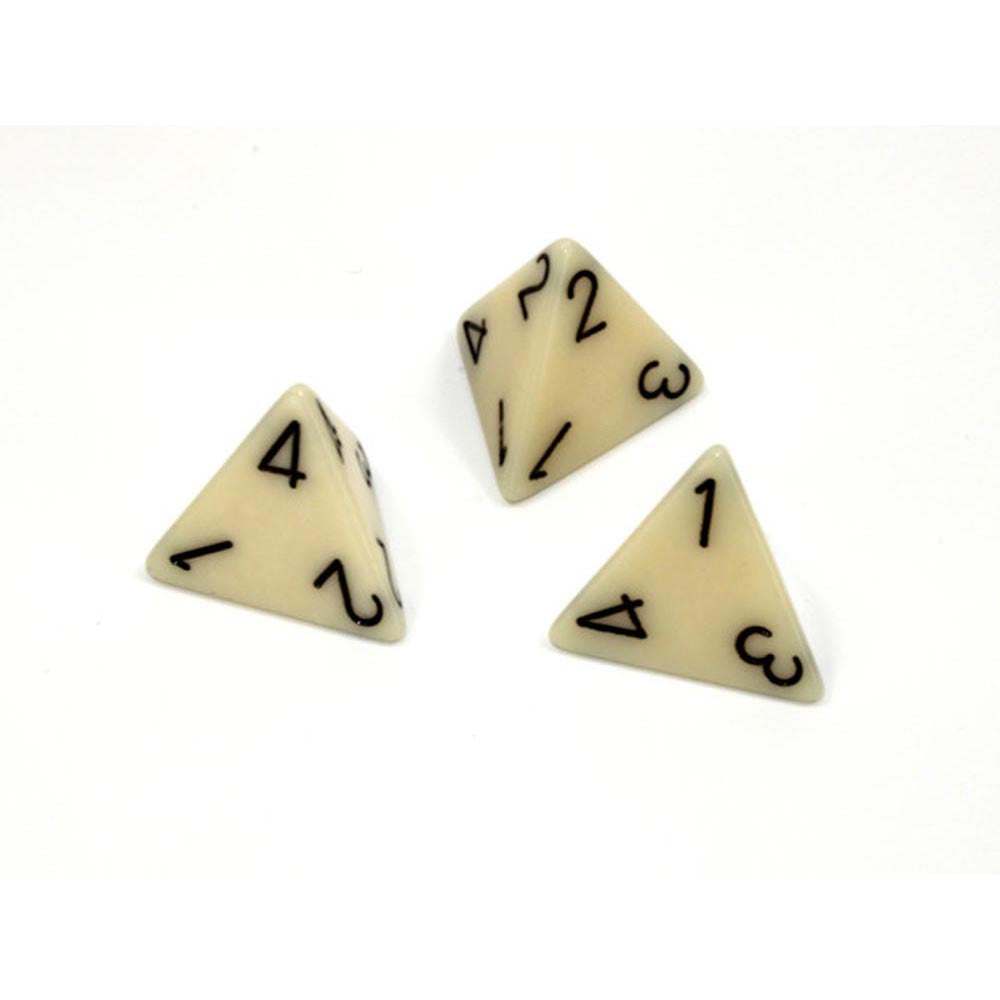 Chessex Opaque D4 Polyhedral Dice