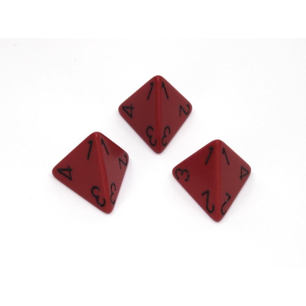 Chessex Opaque D4 Polyédrique Dice