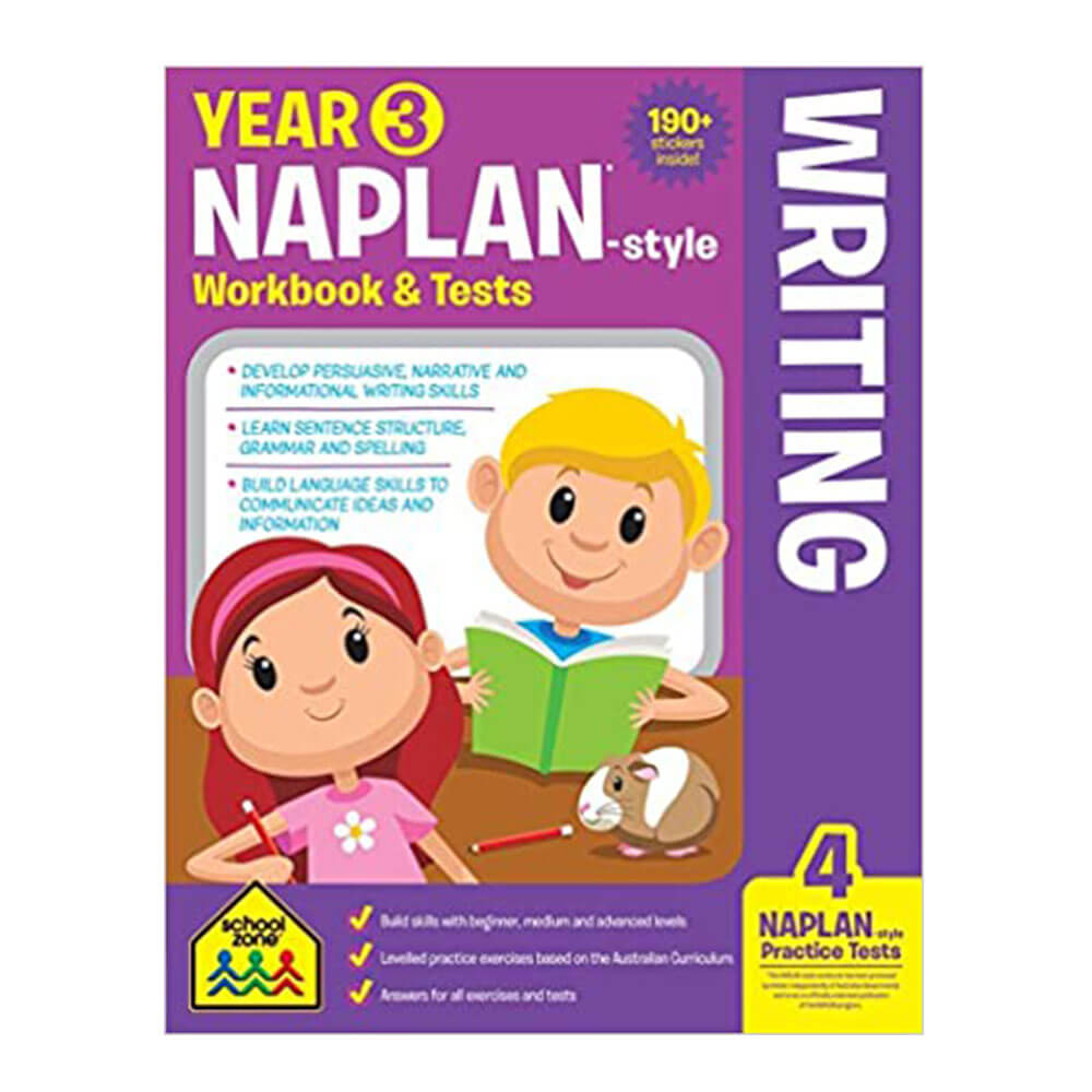 Schoolzone Naplan Jaar 3 Workbook and Tests