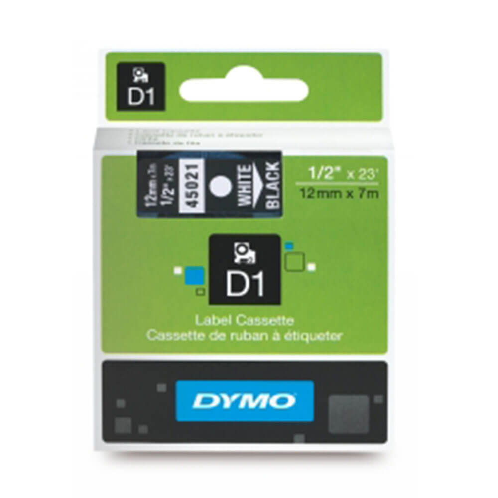 Dymo D1 Etykieta 12 mmx7m