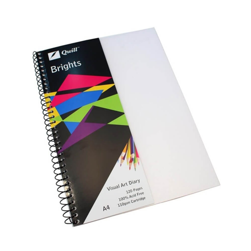 Quill Brights Visual Art Diary A3 (60 foglie)