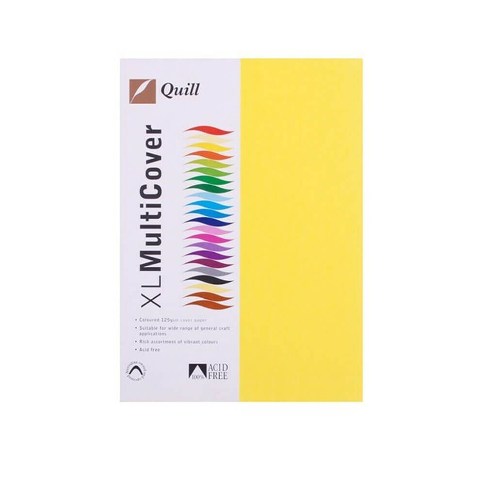 Papier de couverture de quill A4 125gsm (250pk)