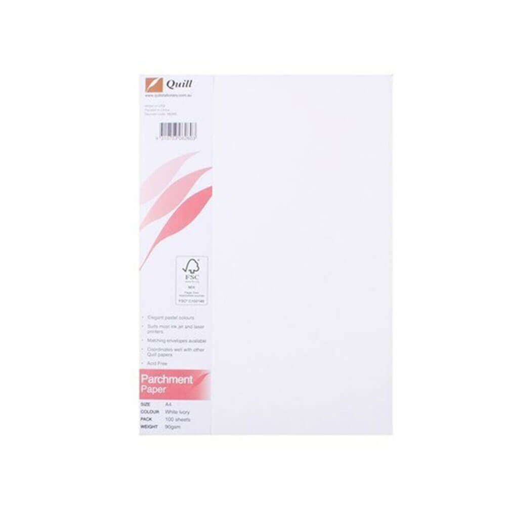 PARCHMENT QUILL A4 (100pk)