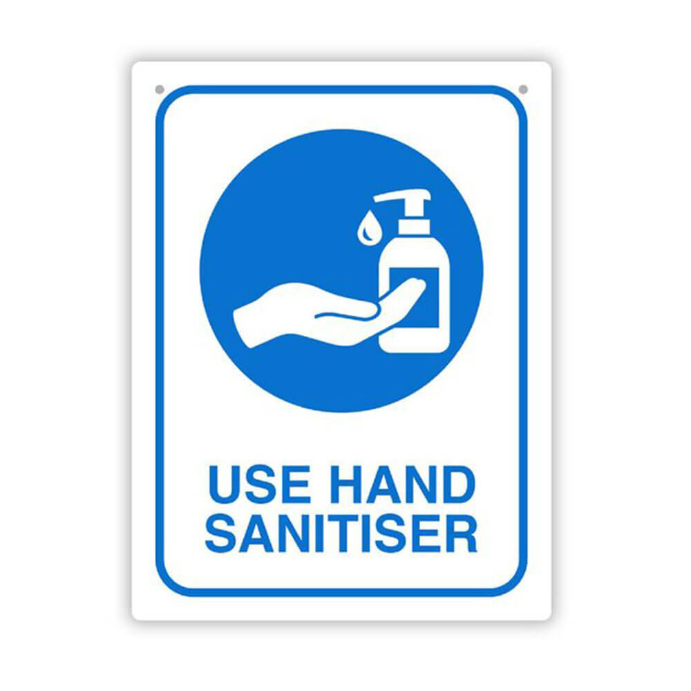 Durus gebruik hand sanitiser wandteken (225x300 mm)