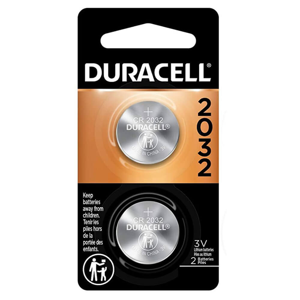 Duracell litiumknappbatterier (2pk)