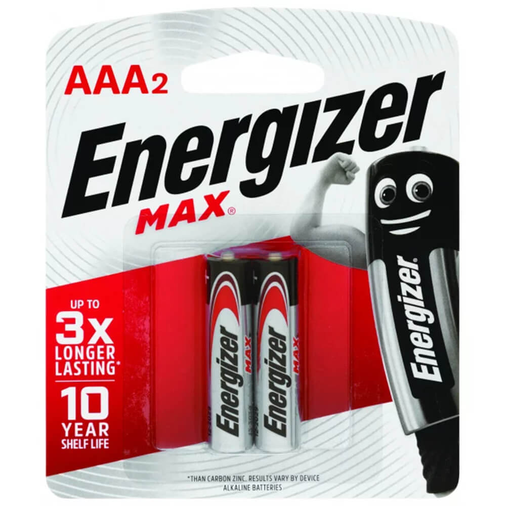 Energizer Alkaline Batteries (2pk)