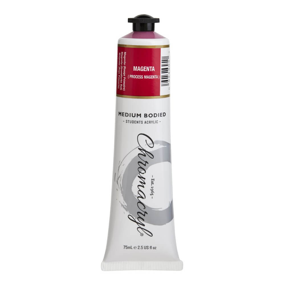 Peinture acrylique des étudiants chromacryl 75 ml