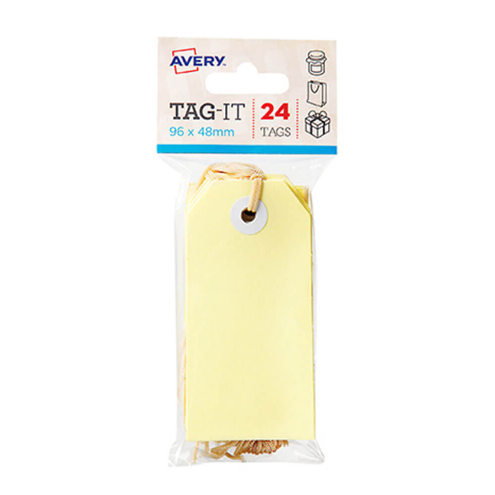 Avery Tagis z ciągami 24pk (96x48 mm)