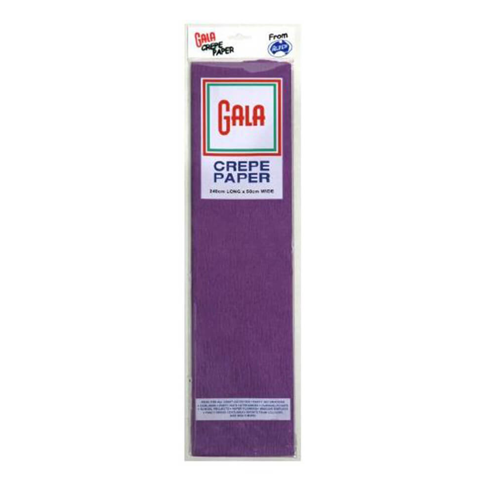 GALA CREPE PAPPER 12-PACK (240x50 cm)