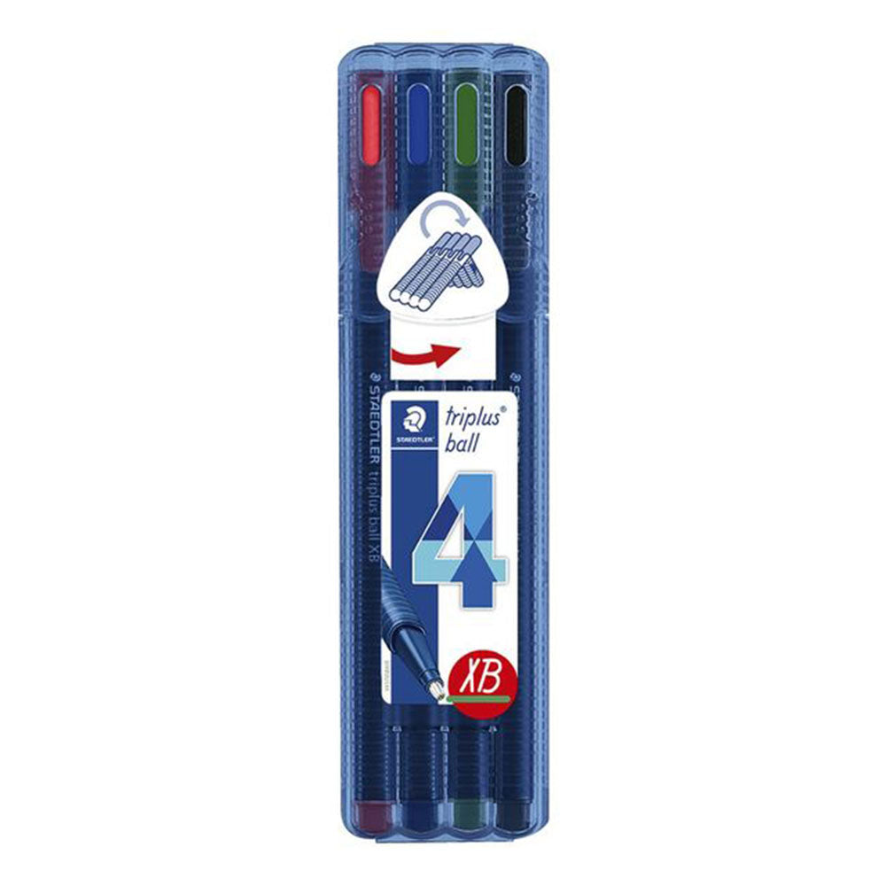 Staedtler Triplus Ballpoint Pen (Pack of 4)