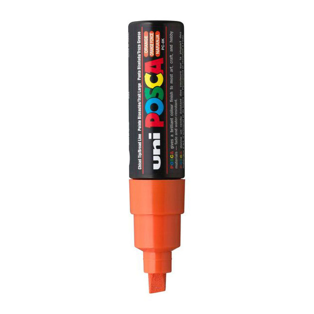 Marcador de uni posca con punta de cincel ancho PC8K