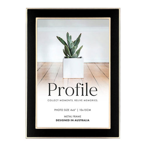 Profile Eternal Photo Frame (Black/Rose Gold)