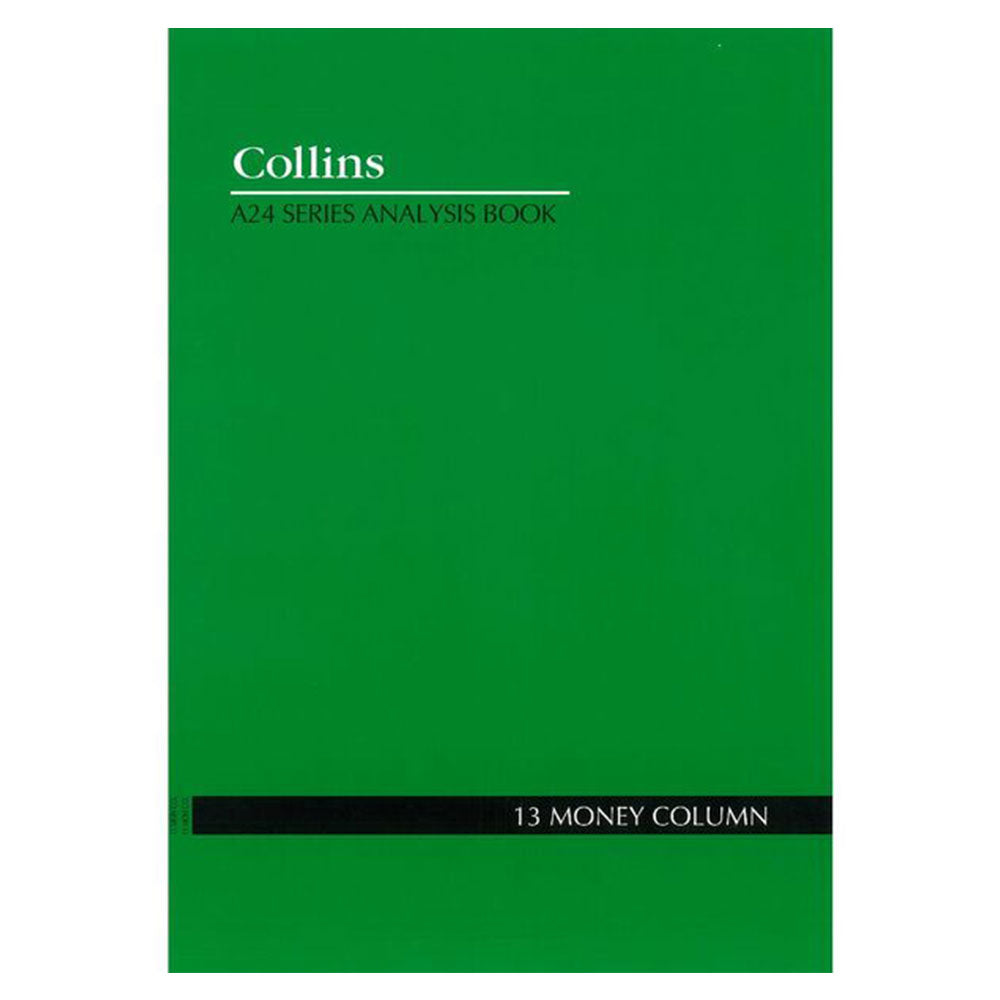 Livro de análise de coluna de dinheiro Collins A24