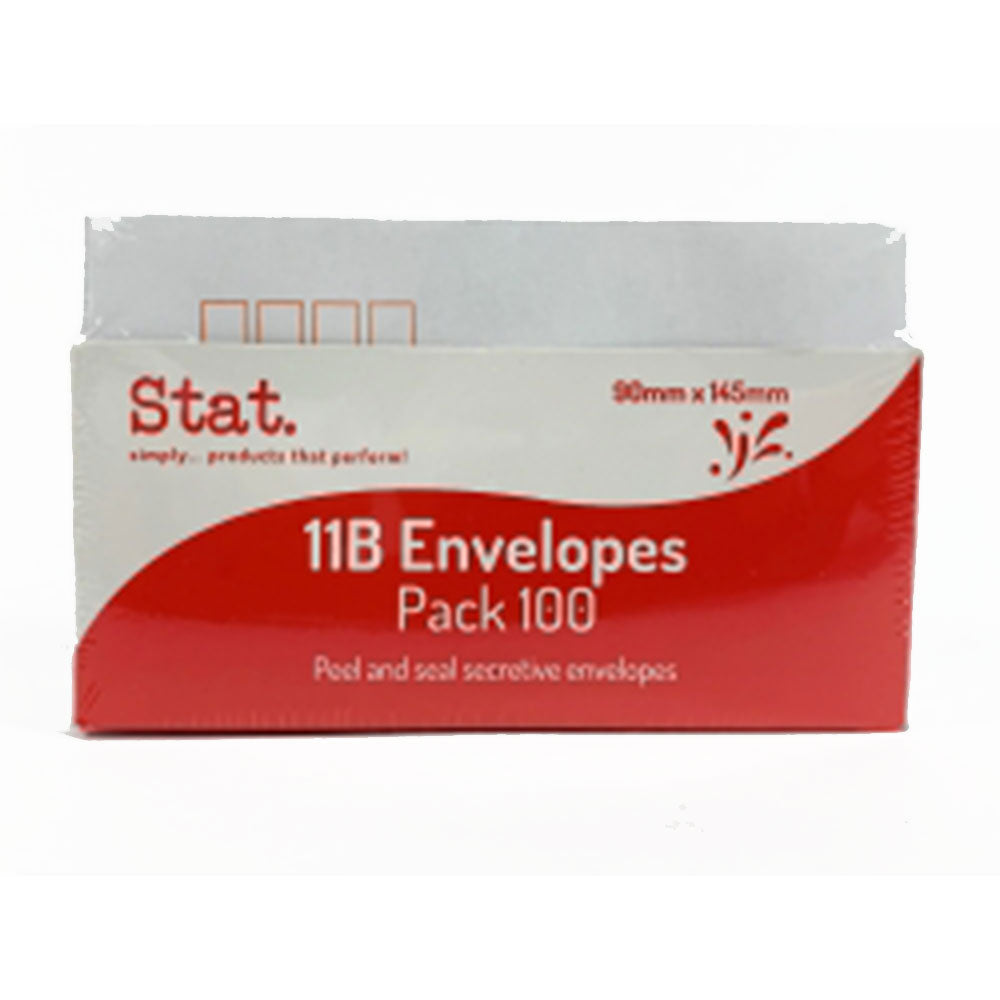 Stat Peel＆Seal Secretive Envelopes 100pcs