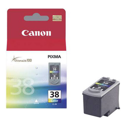 Canon Inkjet CL38 Catridge Color Suit (Cyan-Magenta-Yellow)