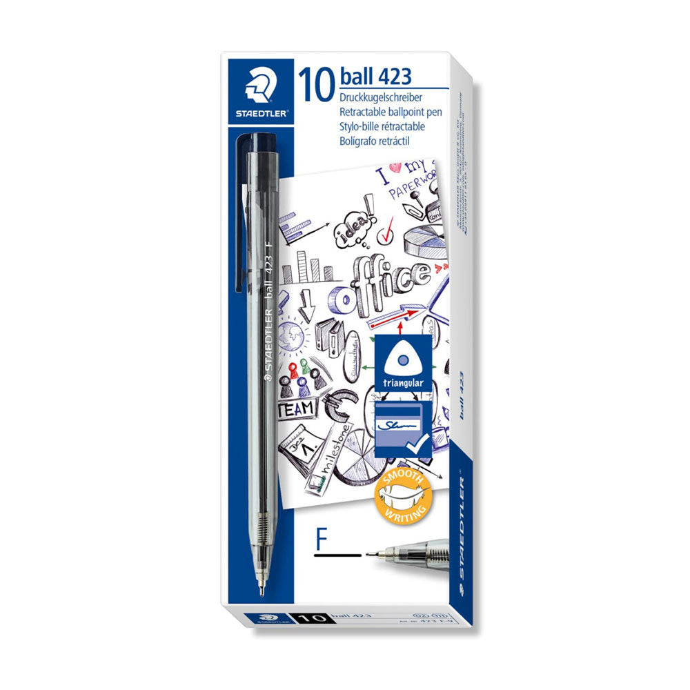 Staedtler 423 Fine Ballpoint Pen (pudełko 10)