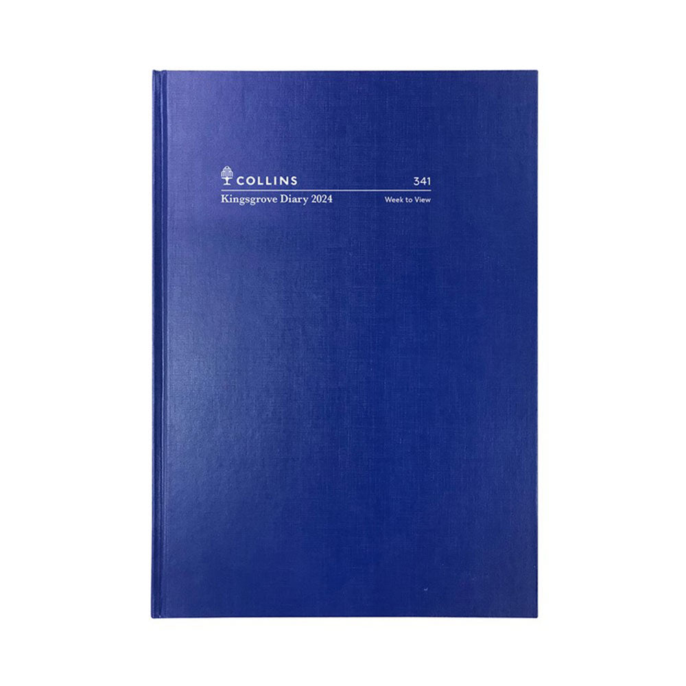 Collins Debden Kingsgrove A4 2024 Diary (azul)