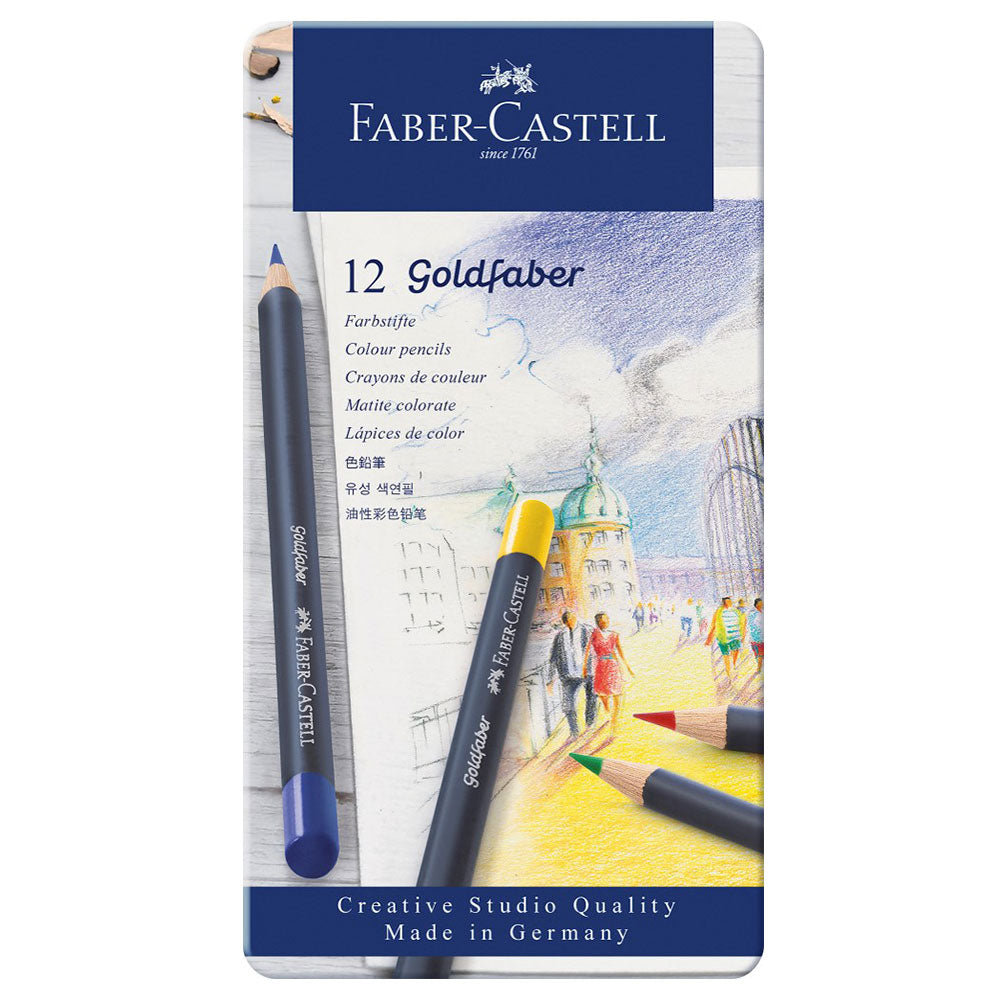 Faber-castell Goldfaber color Pencil in tin