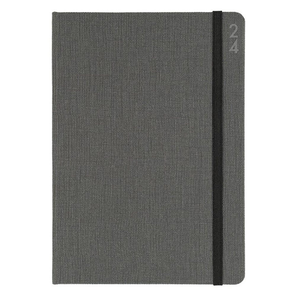 Debden Designer Textured Fabric A5 DTP 2024 Dagboek