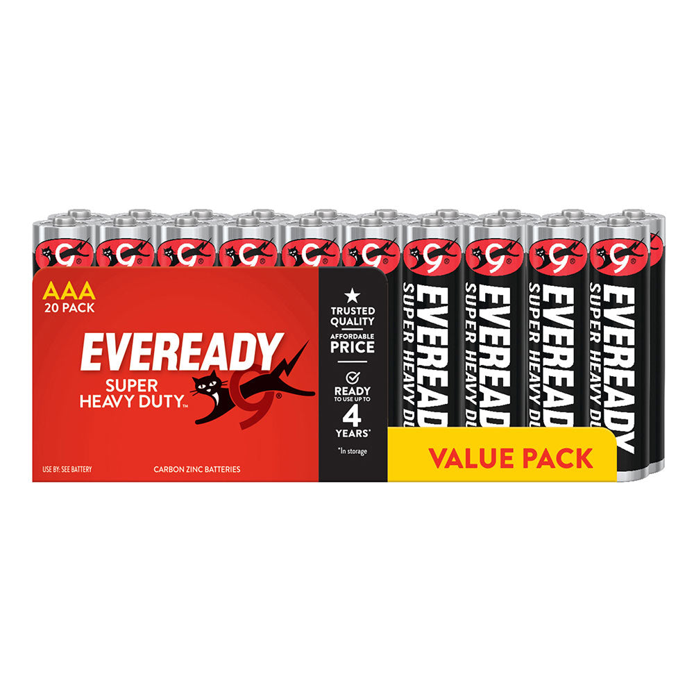 Everady Super Heavy Duty Battery 20pcs (schwarz)