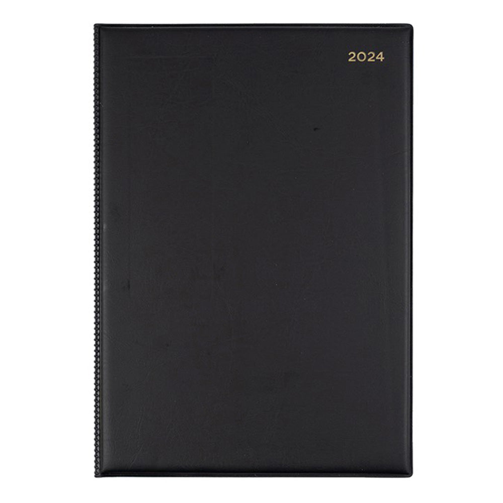 Collins Debden Belmont A4 WTV 2024 Diary (Black)