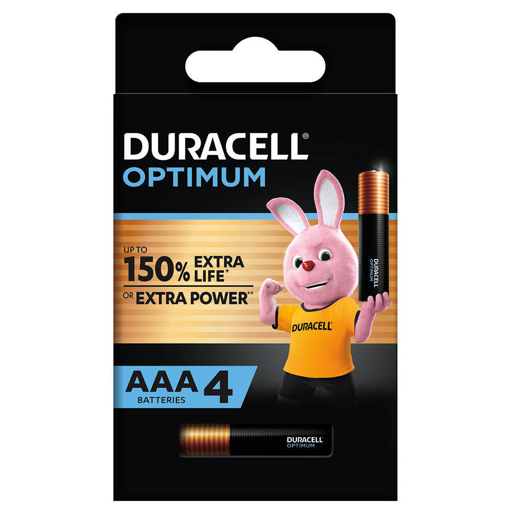 Duracell alkalische batterij (pakket van 4)