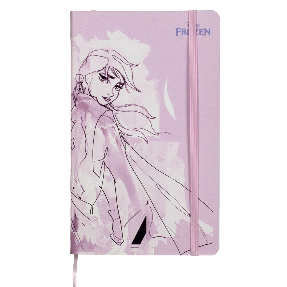 Spirax Frozen 2 Elastic Closeur Casebound Journal