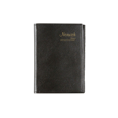 Cumberland Norwich A6 2024 Diary (Black)