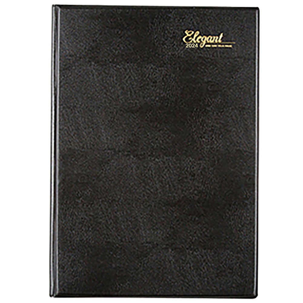 Cumberland Elegant A4 2024 Diary (czarny)