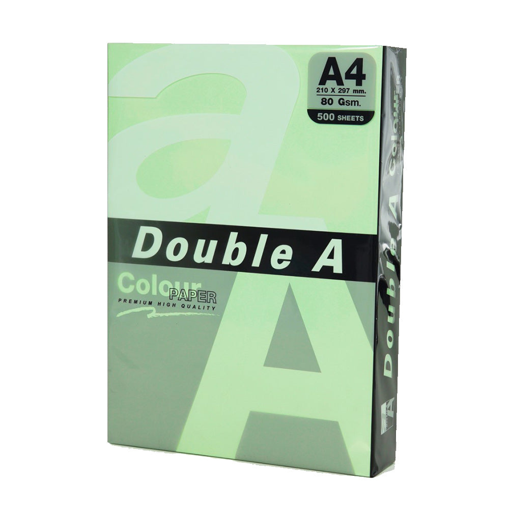 Dubbel A A4 80GSM Pastel Color Copy Paper 500pcs