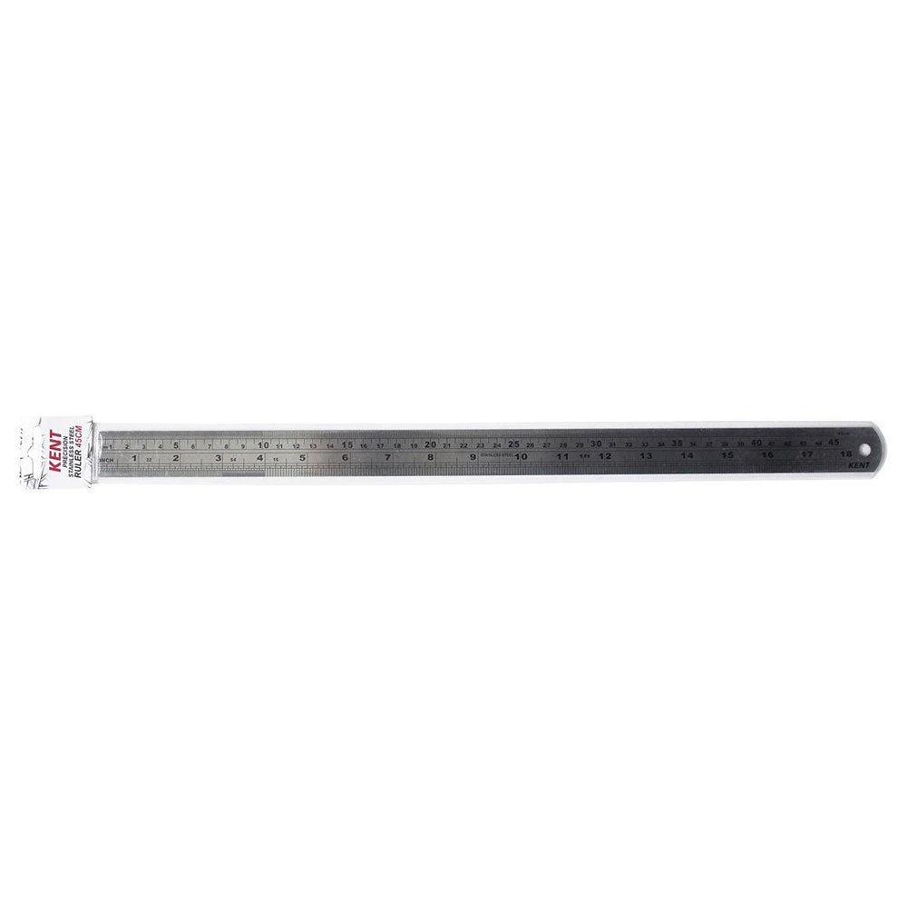 Kent Imperial en Metric Steel Ruler