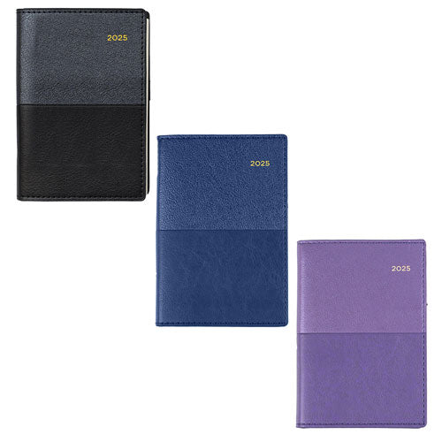 Collins Vanessa B7R Week to View 2025 Pocket Diary