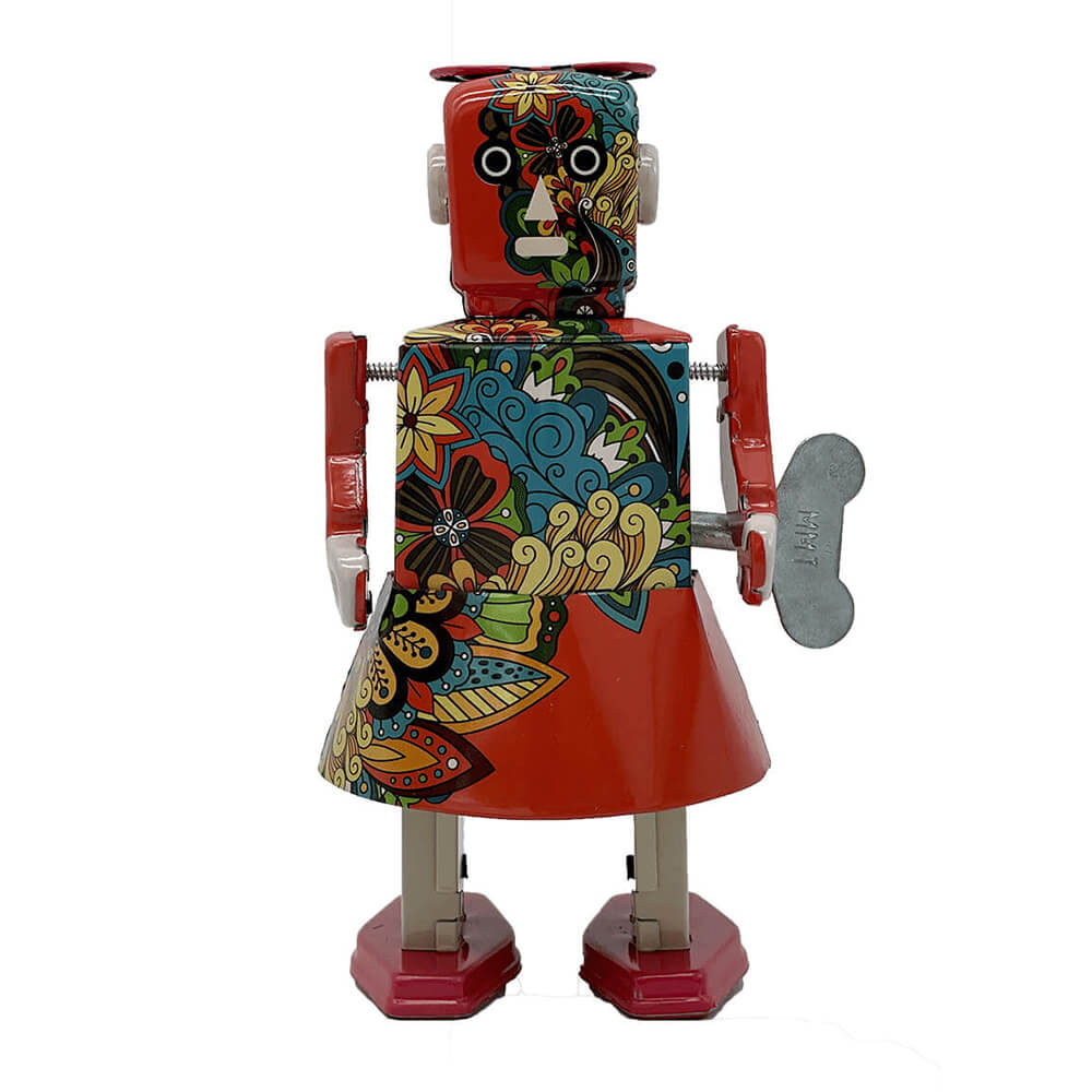 M. et Mme Tin Robot Toy 15cm