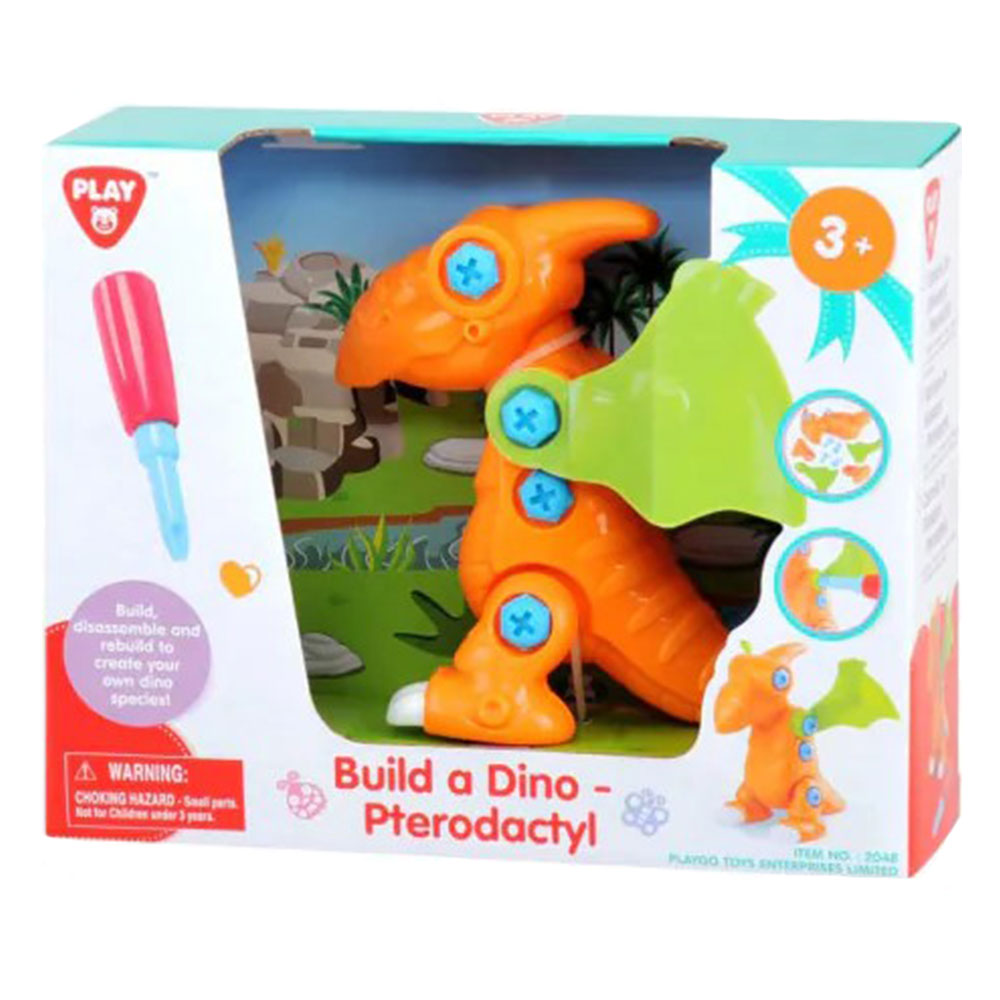 PlayGo Build um dino