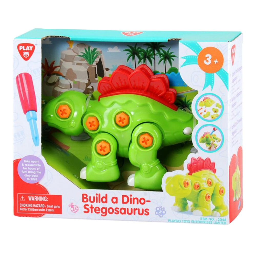 PlayGo Build um dino