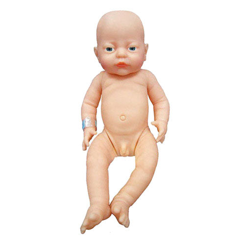 Caucasian New Born Baby Doll with Nappy 41cm