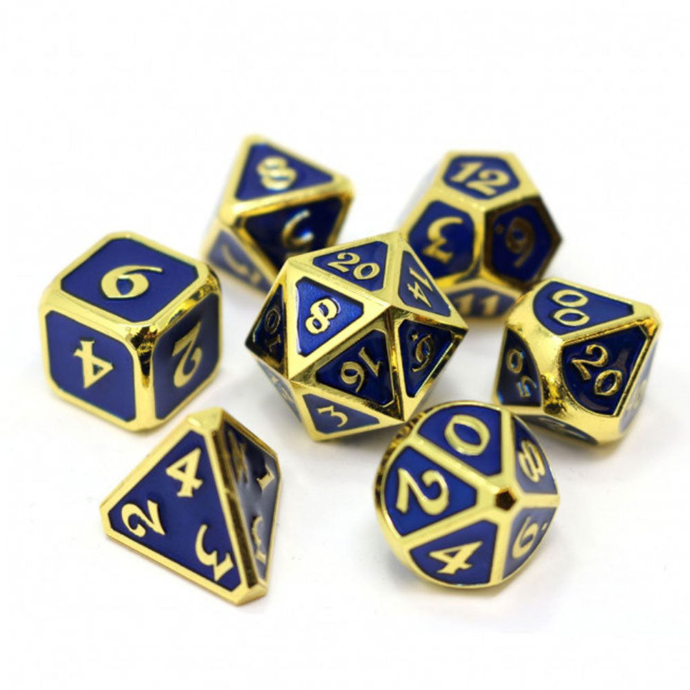 Zestaw RPG DHD Gold Mythica 7pcs