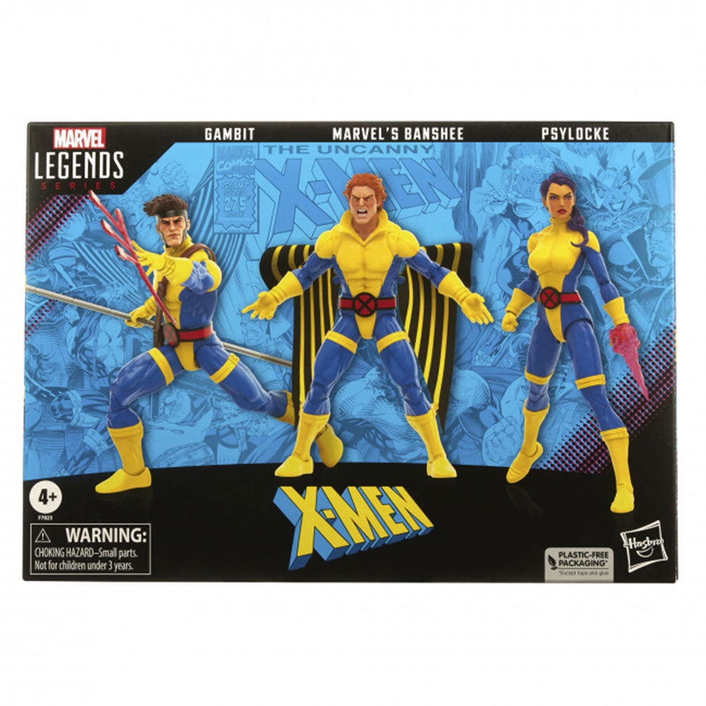 Le action figures di Marvel X-Men Set 3pcs