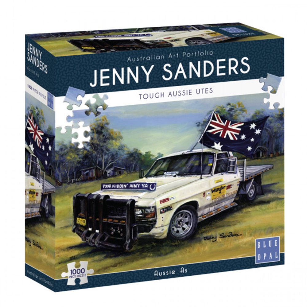 Blue Opal Jenny Sanders Puzzle 1000pc