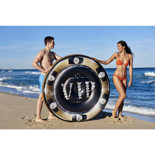 The VIP Gambler Gold Chip Pool Lounge 150cm