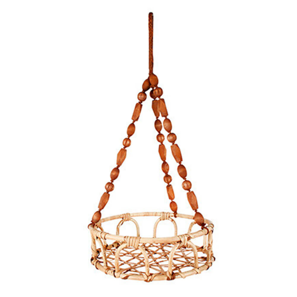 Luna Rattan e Bead Solfing Basket Bot