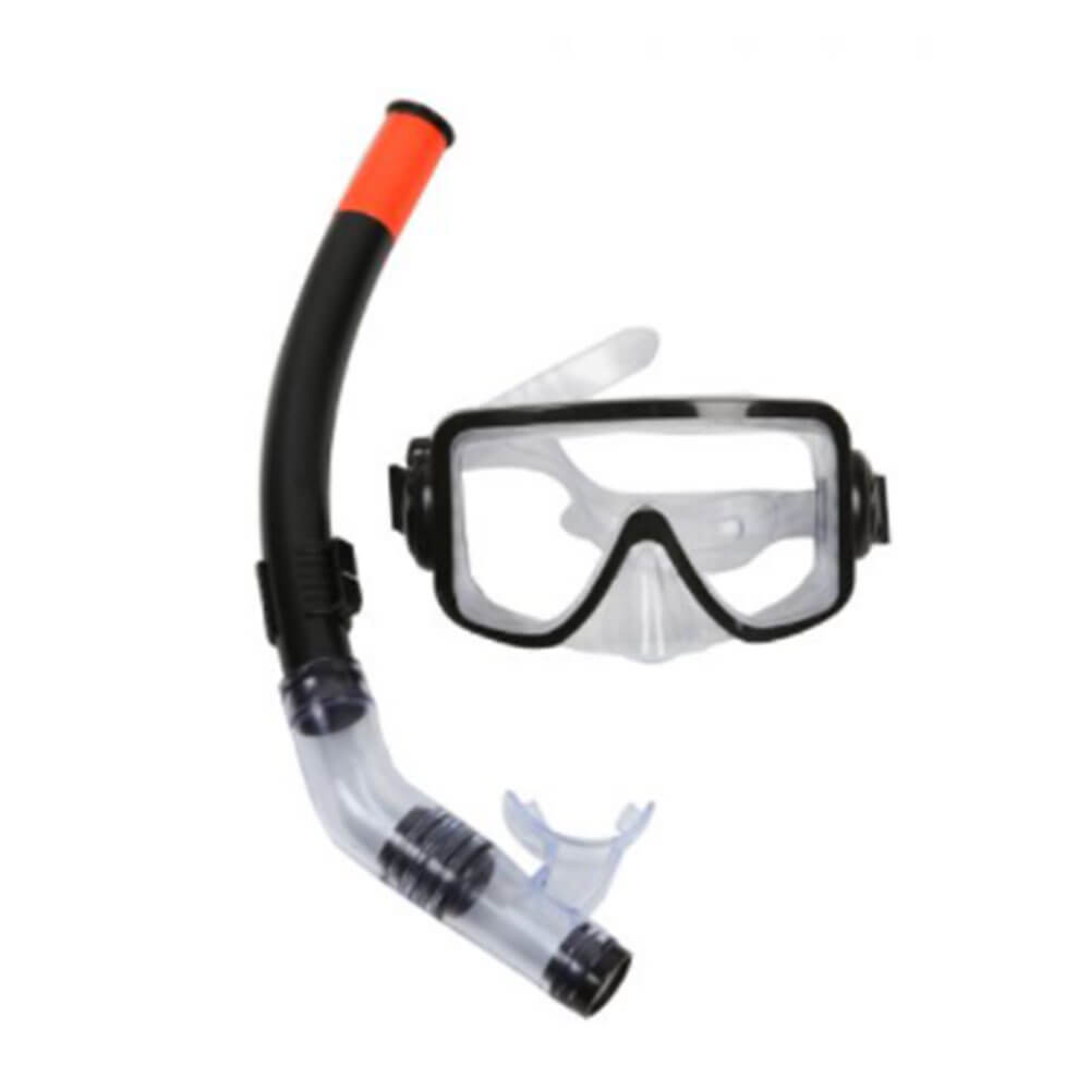 Mask and Snorkel Set (Black)