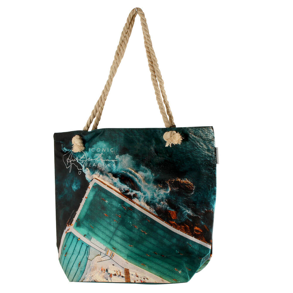 Bolsa de praia de destino (50x42x15cm)