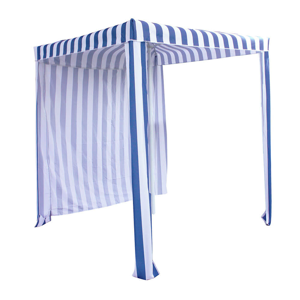 Hamptons Beach Cabana met achterwand (180x180 cm)