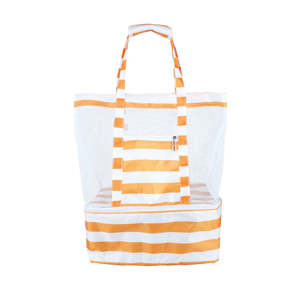 Hamptons 2-in-1 strandkoeler tas (46x42x19cm)