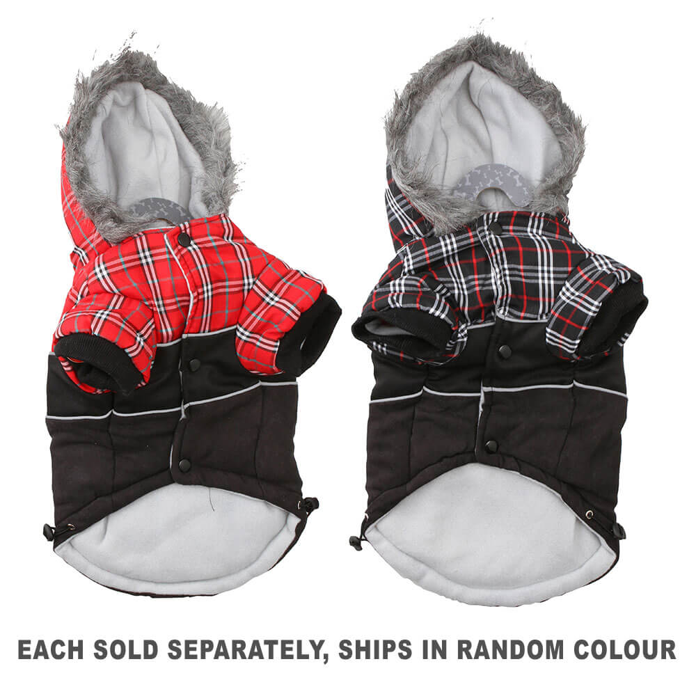 Checkered Dog Jacket (30/40cm)