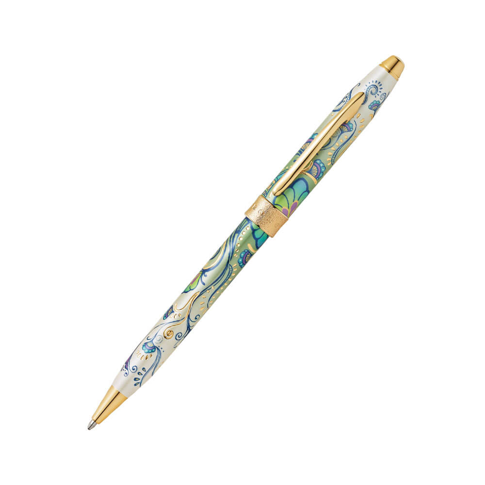  Botanica Green Daylily 23CT vergoldeter Stift