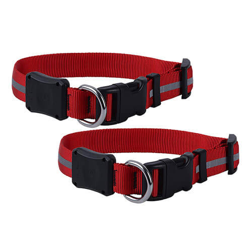 Nite Dawg Red LED Dog Collar