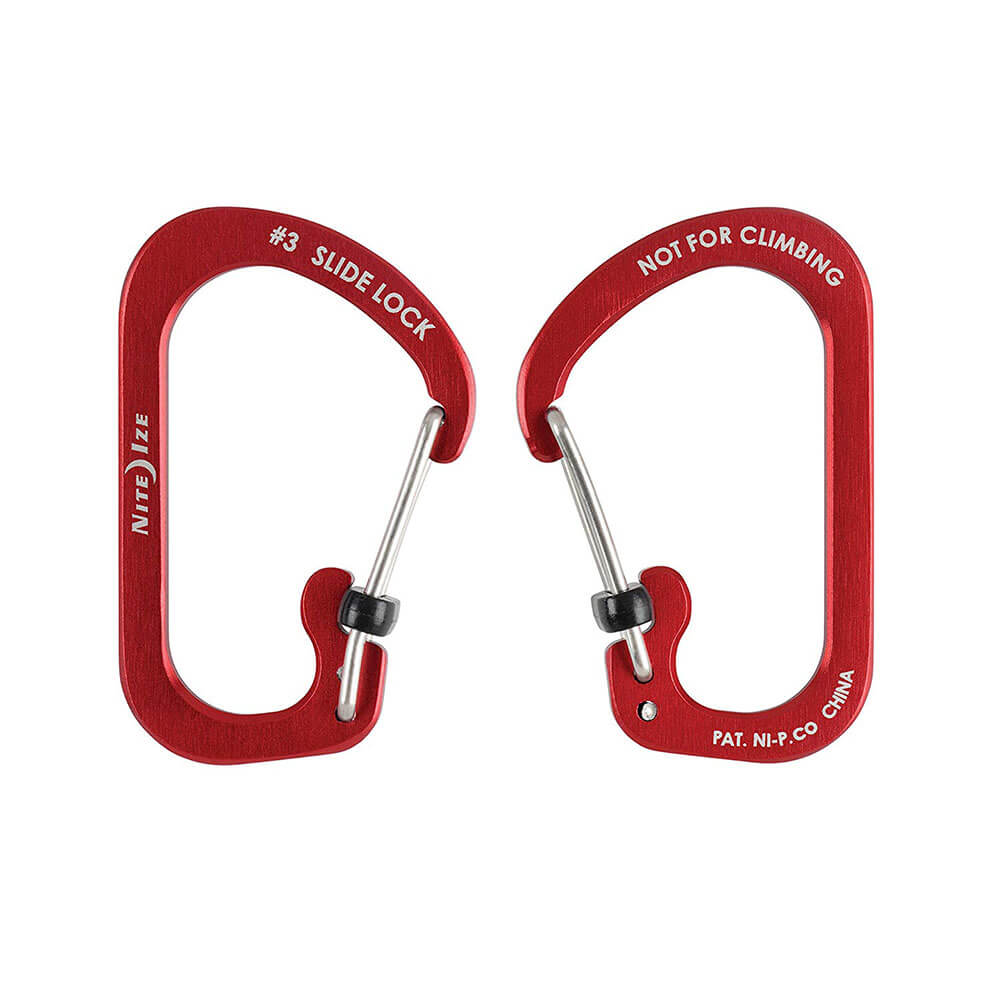 Alumínio de Slidelock Carabiner